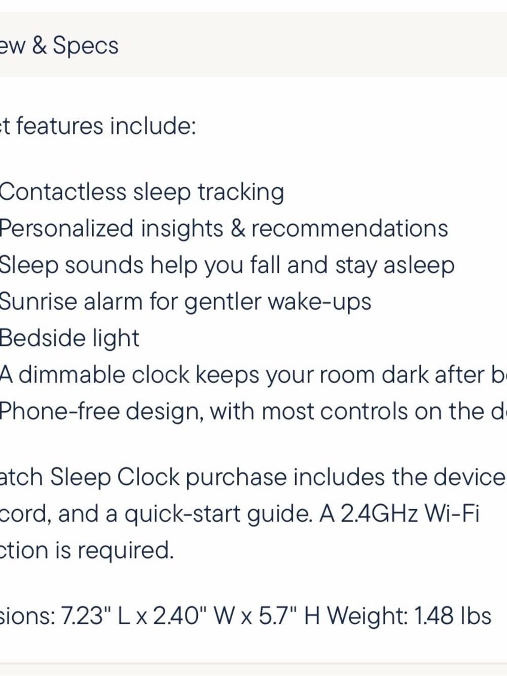 Hatch 3 Sleep Clock - Putty - Picture 3 of 16